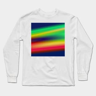 blue white green texture art Long Sleeve T-Shirt